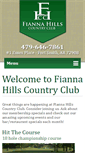 Mobile Screenshot of fiannahillscountryclub.com